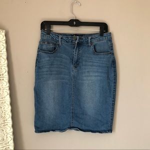 Denim Skirt